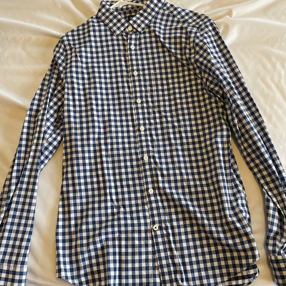 Express extra slim performance dress shirt